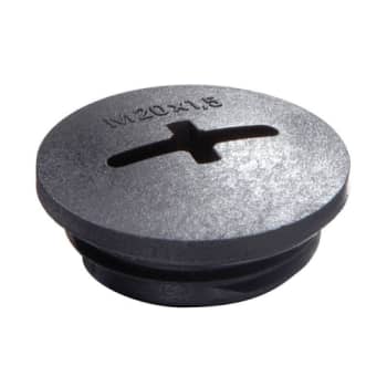 Blindprop M20 Polyamid, sort