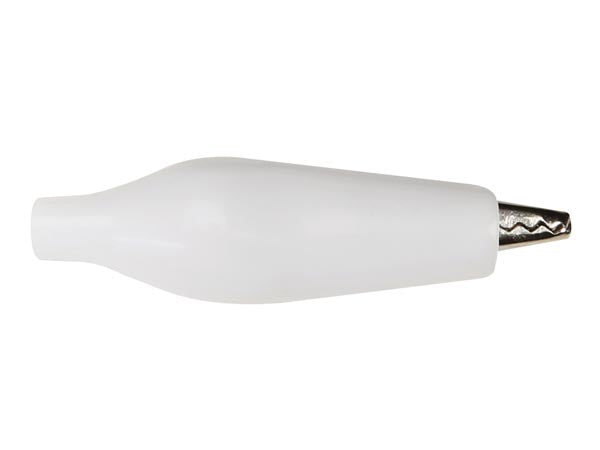 Krokodillenæb - Isoleret, Hvid (27mm)