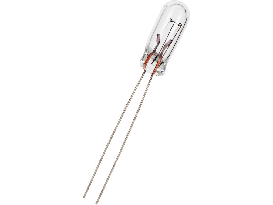 T1 1/4 trådlampe - 48V 25mA 1,2W (Ø4,5x11,7mm)