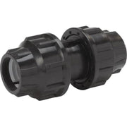 Uponor 40 mm trækfast PP-samlemuffe til glatte PE-kabelrør