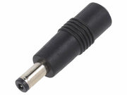 DC adapter - Ø5,5x2,5mm hun til 5,5x2,1mm han