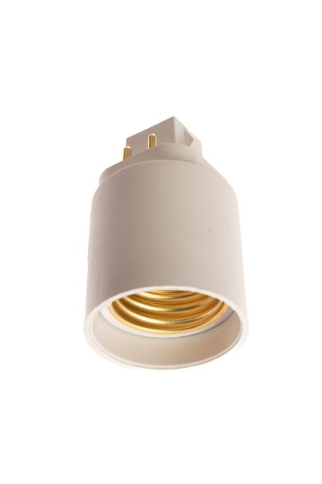 Fatning fra Gx24d til E27