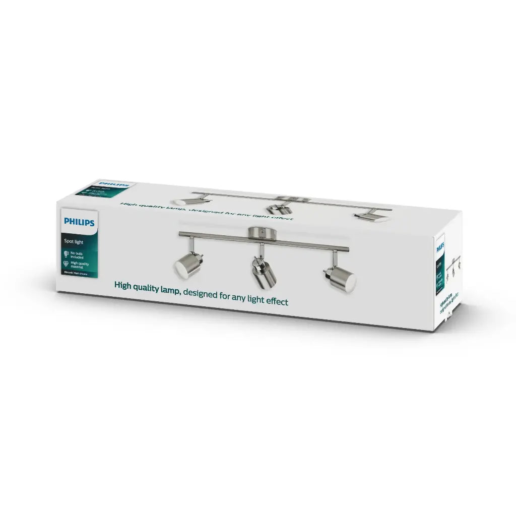 Meranti bar/tube nickel 3x35W 230V