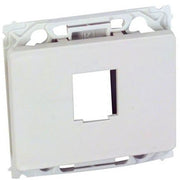 Keystone Opus 66 udtag 1xRJ45 hvid