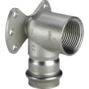18 mm x 1/2" Sanpress Inox vægfitting