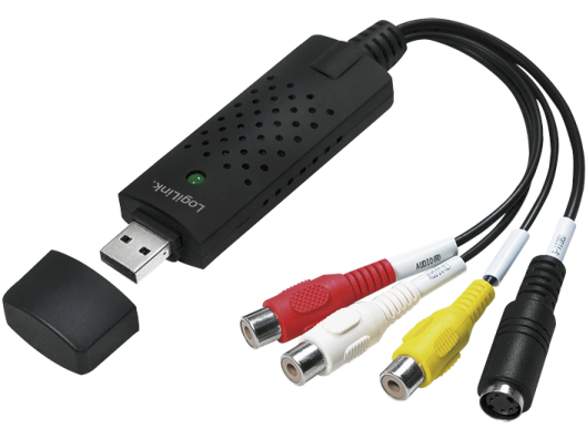 USB 2.0 A/V grabber, Win 11, Sort
