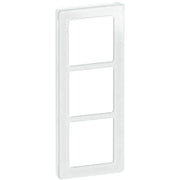 LK Fuga ramme PURE 66 glas 3x1m - hvid