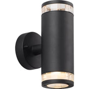 Væglampe Birk 2 x GU10 sort