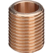 1.1/2" Rødgods Silicium Bronze nippel, sammenskåret