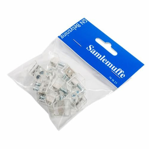 Dobbelt samlemuffe HE 1101 10 stk.