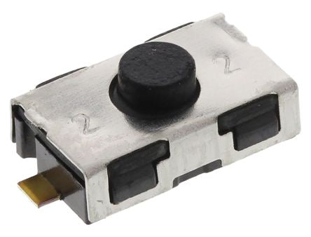 TACT mikrotrykkontakt - 6x3,8mm, H=2,5mm (SMD)