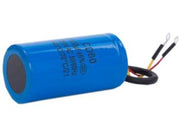 MOTOR start kondensator - 100uF / 250Vac m. ledn. (CD60)