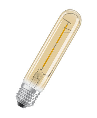 OSRAM Vintage 1906 LED Tubular 2,5W (20W) E27 Guld