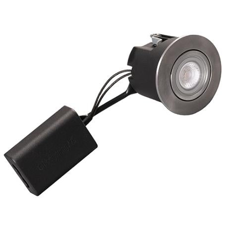 DIOSPOT OPTI rund stål + Diolux R4d-2 930 276lm