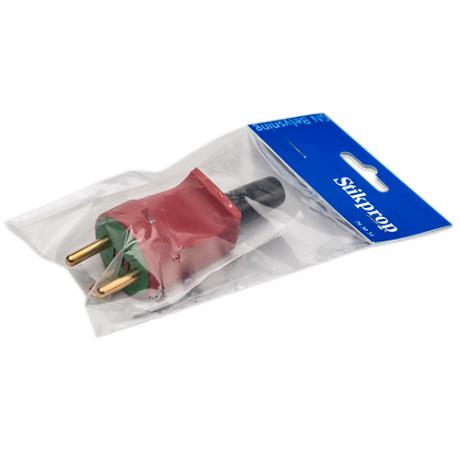 Stikprop rund m/j forstærket rød/grøn 230V GN-pak