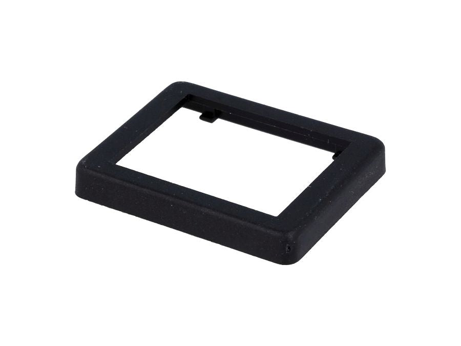 Ramme til vippekontakt - Sort