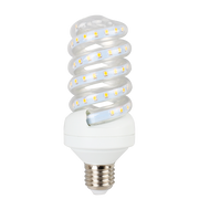 LED B5 Spiral - 15W E27, 3000K Erstatning for 99W, 1510lm, RA80, 3 års garanti.