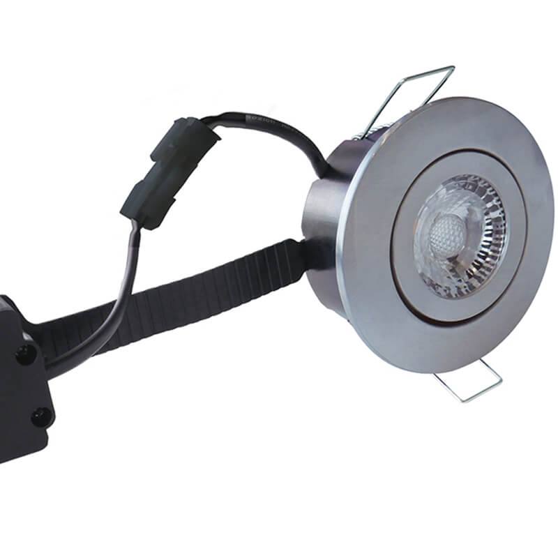 LED spot 6W 35° børstet 3000K 33mm. - Type: 3512