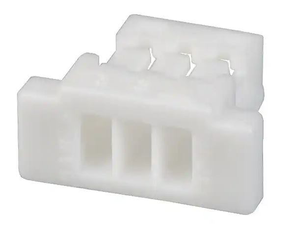 Ledning-til-print stikhus - JST SH, 1x3pol, 1mm benafst.