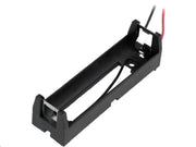 Batteriholder til 1x18650 bat. (m. ledninger)