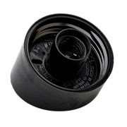 Armatur skrå sort Ø95 mm IP40