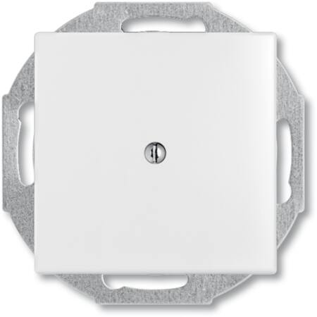 B55 BLÆNDDÆKSEL M/AFLASTNING, BLANK HVID