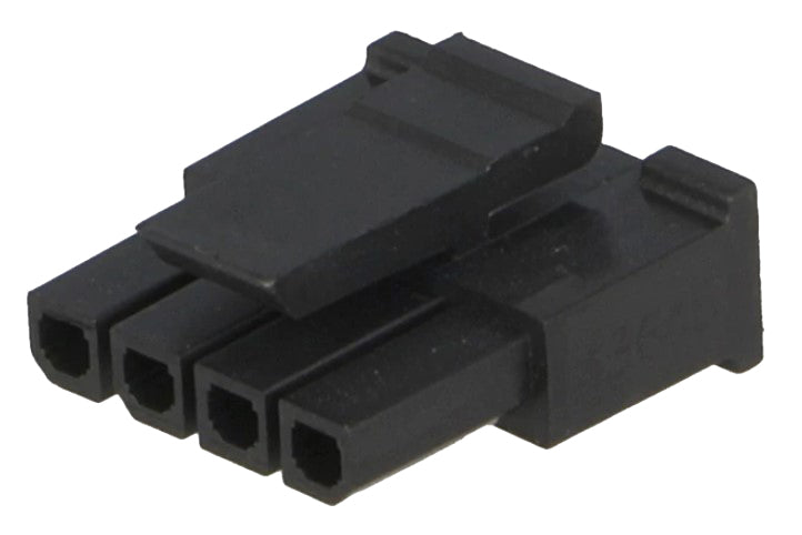 Ledning-til-print hunstik - Micro-Fit 3.0, 3mm, 1x4pol