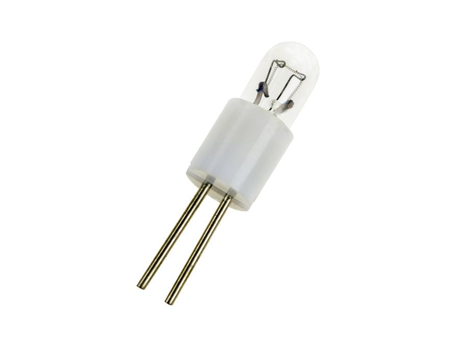 T1 miniature stiftpære - 12V / 60mA / 0,72W (Ø3,2mm)