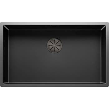 BLANCO CLARON 700-U Dark St Ed UXI køkkenvask 74x44cm SILGRANIT®