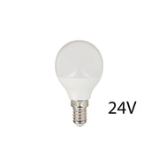 4,5W LED Pære - Erstatning for 35W - E14, 24V DC - 360lm - RA80