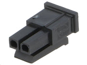 Ledning-til-print hunstik - Micro-Fit 3.0, 3mm, 1x2pol