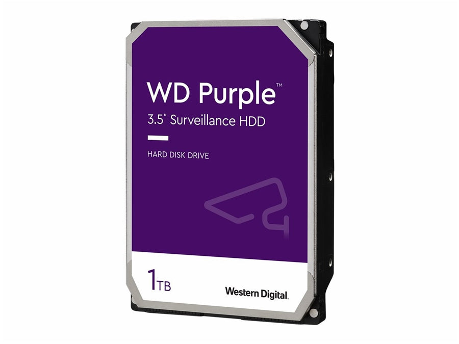 Purple HDD - 1TB, 3,5" SATA, Surveillance
