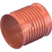 Wavin Rib/Rib2 250 mm PP-dobbeltmuffe, uden gummiringe