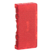 Fuga LED lampe 250/400V 16A 0,3W rød