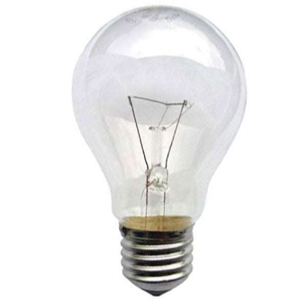 25W glødepære E27 klar