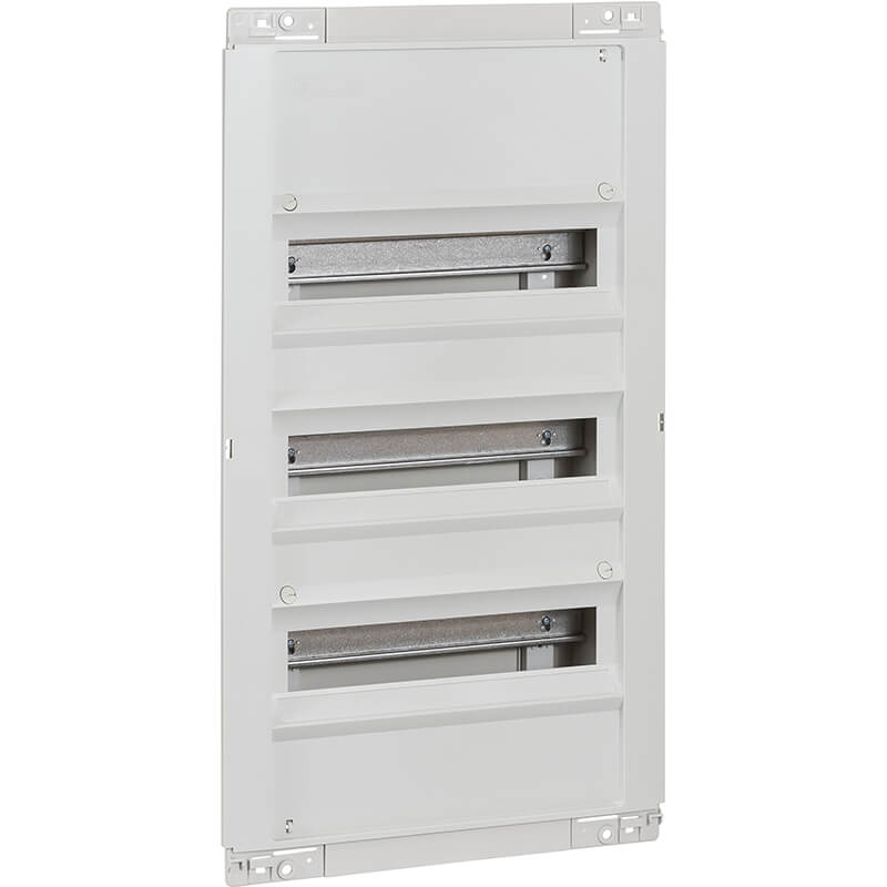 Gruppetavle PGE 150-21 planforsænket lysegrå