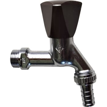 1/2" Aftapventil med krone-greb mocca