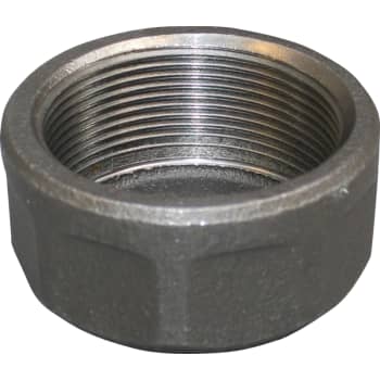 1.1/4" Sort slutmuffe