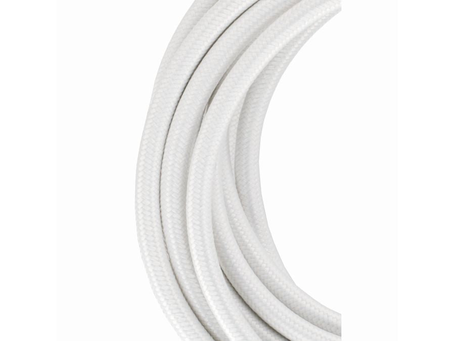 Stofledning - 3x0,75mm², HVID (metervare)