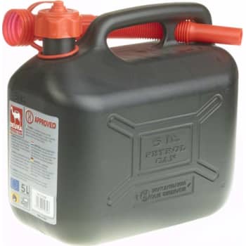 Benzindunk, sort, 5 l