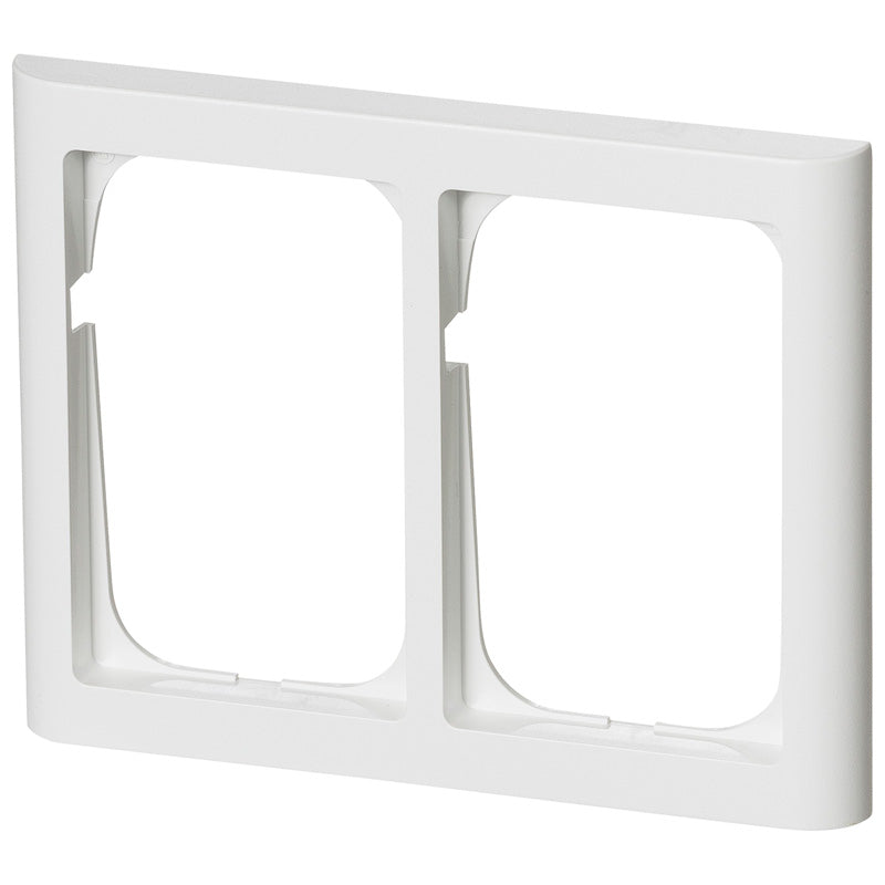 LK Fuga ramme Softline 63 2x1½m - hvid