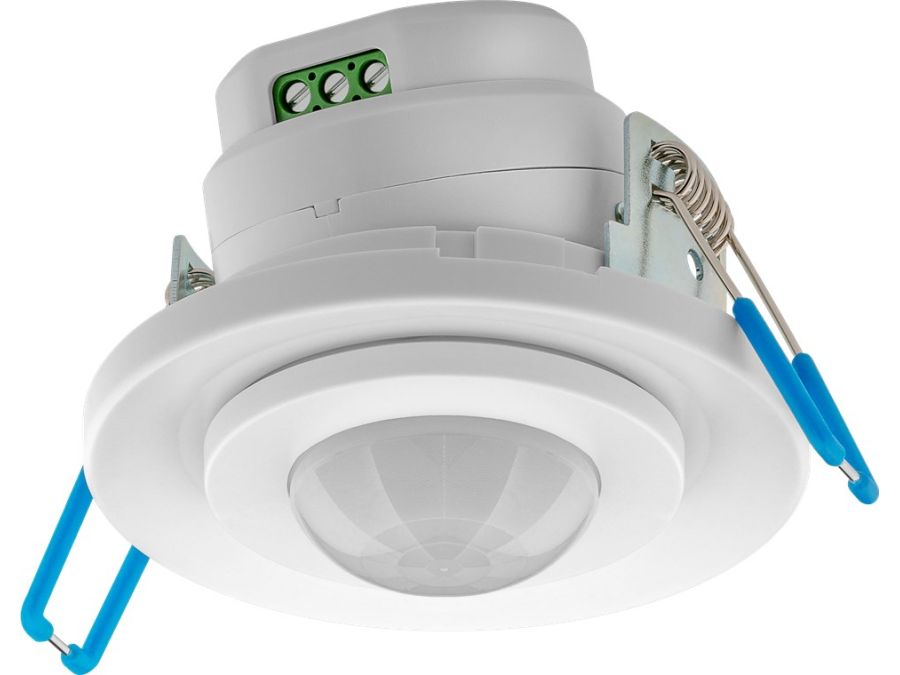 PIR bevægelsessensor - 230Vac / 800W, 360° loft, Hvid