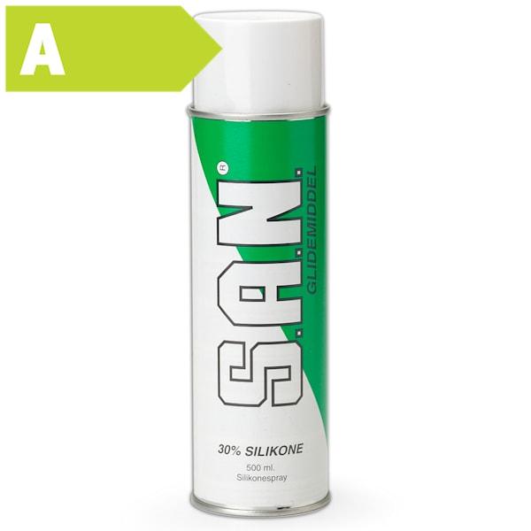 SAN silikonebaseret glidemiddel på spray 30 %, 500 ml