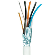 Telefonledning PTS-HF 10x2x0,6 Skærmet hvid pr. m.