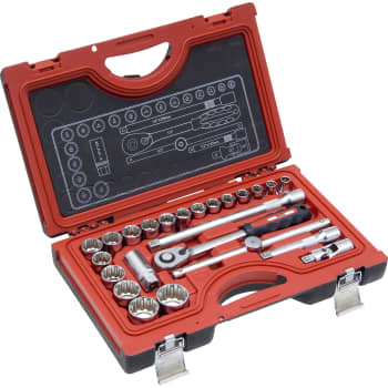 WORKER topnøglesæt, 1/2"