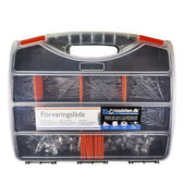 Sortimentskasse med afbryderskruer og samlemuffer