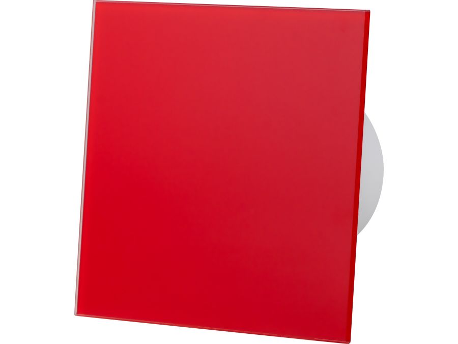 Glas panel til dRim ventilator - Rød