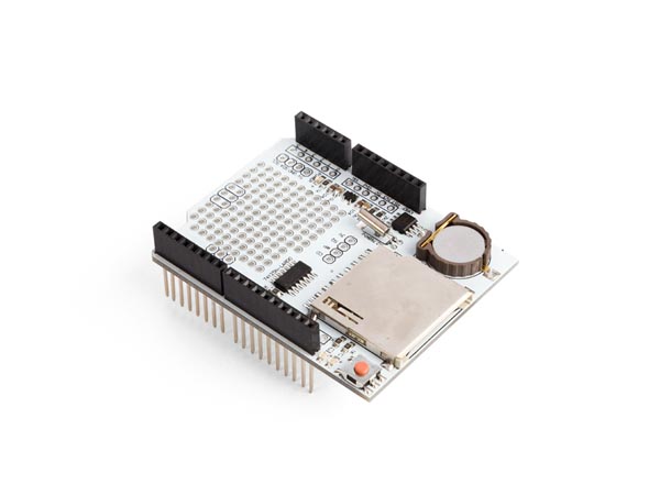 Data logging shield til Arduino® - Færdigsamlet