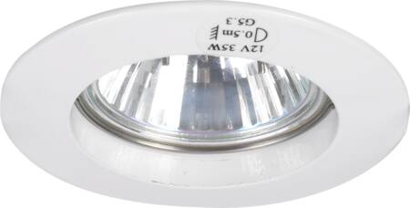 ZAMAX 50W FAST 230V GU10 HVID