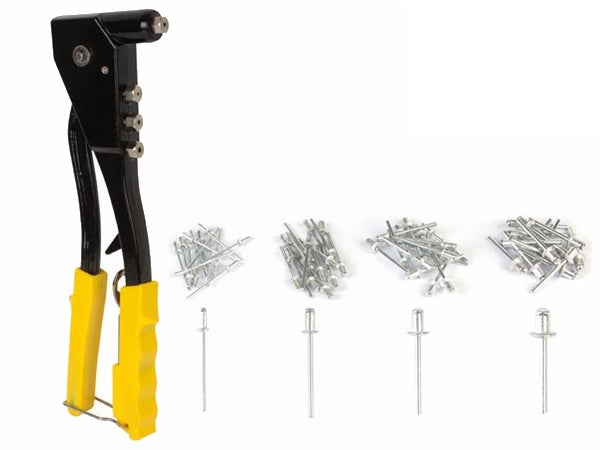 Popnittetang m. 60 stk. popnitter